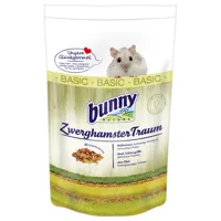 bunny rêve basic pour hamster nain - 2 x 600 g